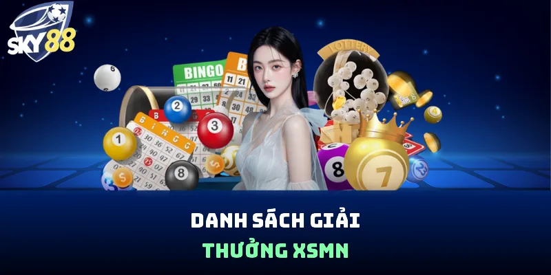 Danh sách giải thưởng XSMN