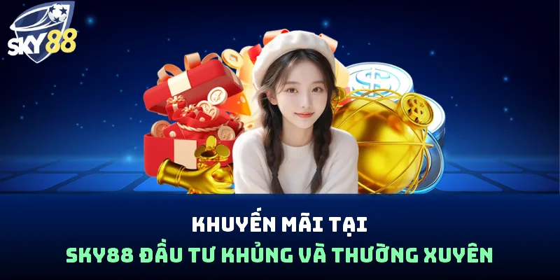 Khuyến mãi tại SKY88 đầu tư khủng và thường xuyên